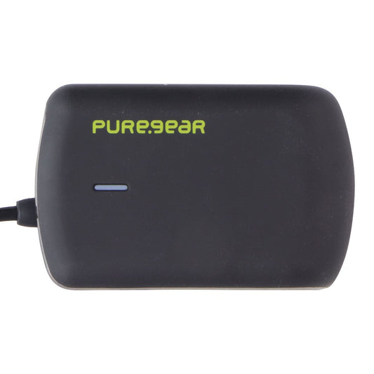 PureGear Wall Charger w/ 5 Foot Lightning 8-Pin Cable Attached - Black (00623PG) Cell Phone - Cables & Adapters PureGear - Simple Cell Bulk Wholesale Pricing - USA Seller