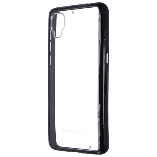 PureGear Slim Shell Clear Case for TCL A30 - Clear / Black