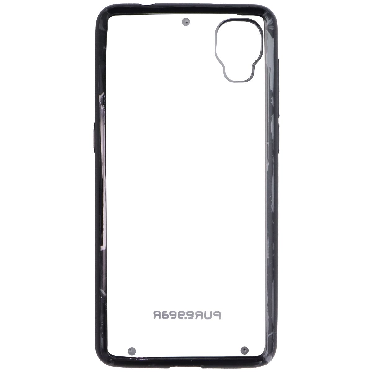 PureGear Slim Shell Clear Case for TCL A30 - Clear / Black Cell Phone - Cases, Covers & Skins PureGear - Simple Cell Bulk Wholesale Pricing - USA Seller