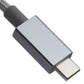 PureGear (62852PG) Braided 6 Foot USB-C Charging Cable - Silver Cell Phone - Cables & Adapters PureGear - Simple Cell Bulk Wholesale Pricing - USA Seller
