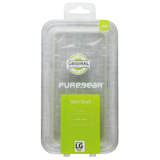PureGear Slim Shell Series Hard Case for LG G8X ThinQ - Clear Cell Phone - Cases, Covers & Skins PureGear    - Simple Cell Bulk Wholesale Pricing - USA Seller
