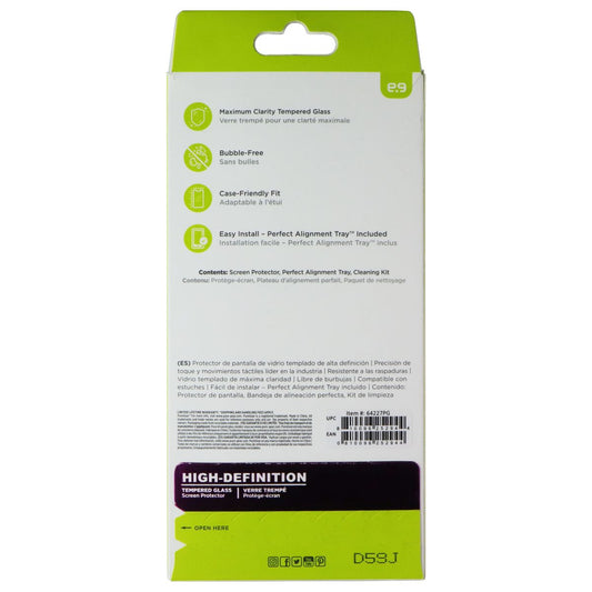 PureGear High-Definition Tempered Glass Screen Protector for Samsung Galaxy A54 Cell Phone - Screen Protectors PureGear - Simple Cell Bulk Wholesale Pricing - USA Seller