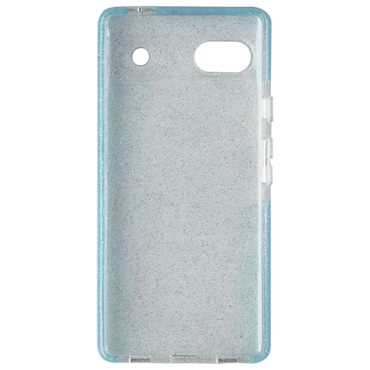 PureGear Slim Shell Designer Case for Google Pixel 6a - Glitter/Blue Swirl Cell Phone - Cases, Covers & Skins PureGear    - Simple Cell Bulk Wholesale Pricing - USA Seller