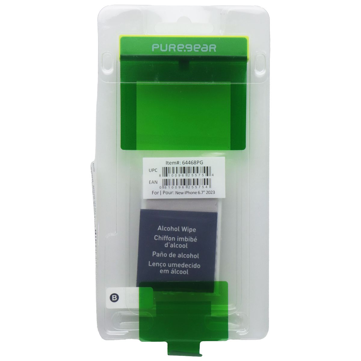 PureGear Tempered Glass Screen Protector for iPhone 15 Pro Max - Clear (BULK) Cell Phone - Screen Protectors PureGear - Simple Cell Bulk Wholesale Pricing - USA Seller