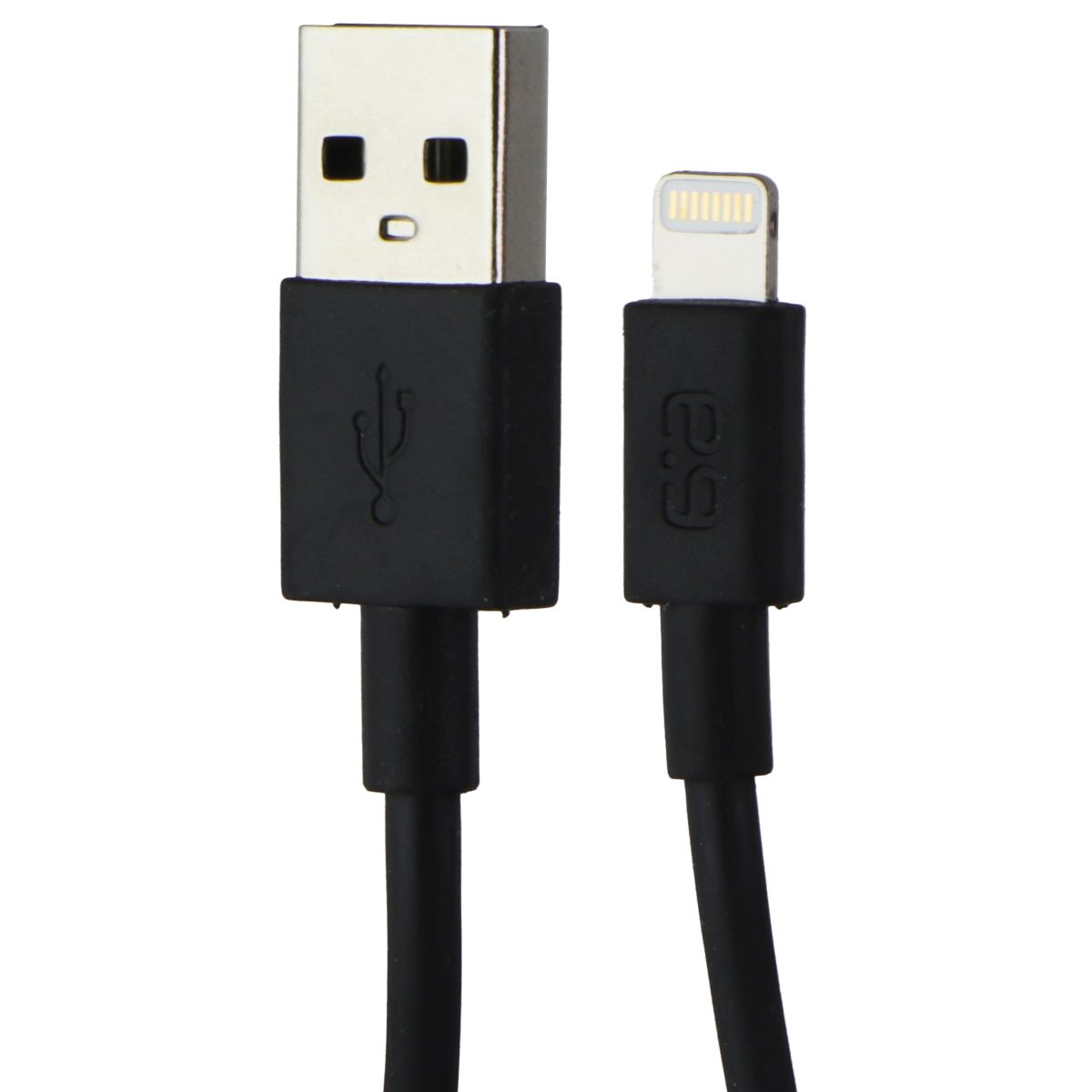 PureGear (4 Foot) USB-A to Lightning 8-Pin Charge/Sync Cable - Black Cell Phone - Cables & Adapters PureGear - Simple Cell Bulk Wholesale Pricing - USA Seller