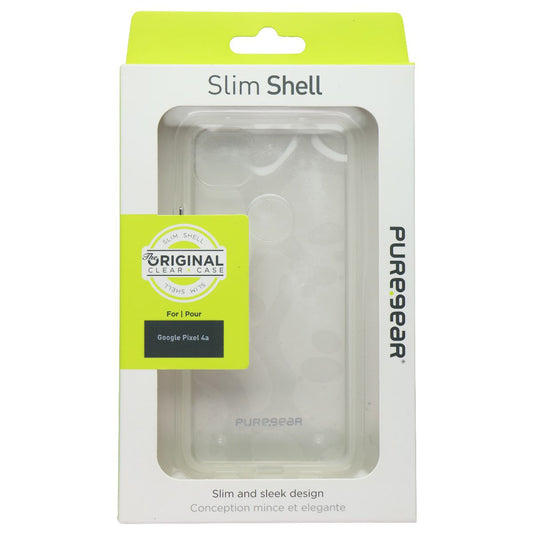 PureGear Slim Shell Hard Case for Google Pixel 4a (Non-5G, 2020) - Clear Cell Phone - Cases, Covers & Skins PureGear    - Simple Cell Bulk Wholesale Pricing - USA Seller