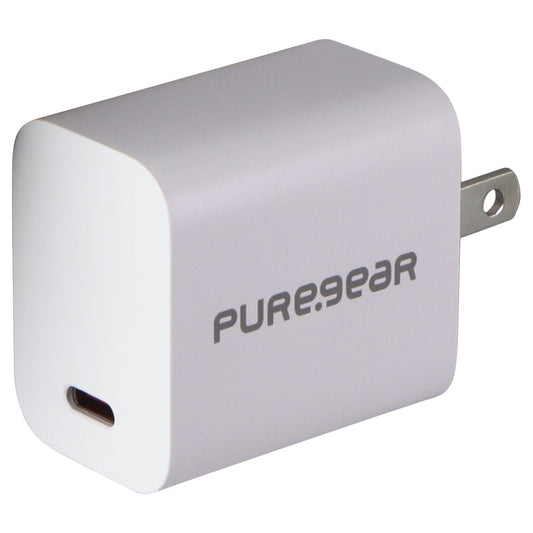 PureGear LightSpeed (20-Watt) USB-C Wall Charger Travel Adapter - White Cell Phone - Chargers & Cradles PureGear - Simple Cell Bulk Wholesale Pricing - USA Seller