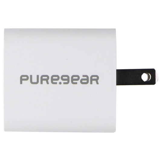 PureGear LightSpeed (20-Watt) USB-C Wall Charger Travel Adapter - White Cell Phone - Chargers & Cradles PureGear - Simple Cell Bulk Wholesale Pricing - USA Seller