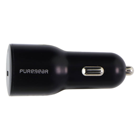 PureGear LightSpeed (35W) Single Port USB-C Car Charger - Black (64673PG) Cell Phone - Chargers & Cradles PureGear - Simple Cell Bulk Wholesale Pricing - USA Seller