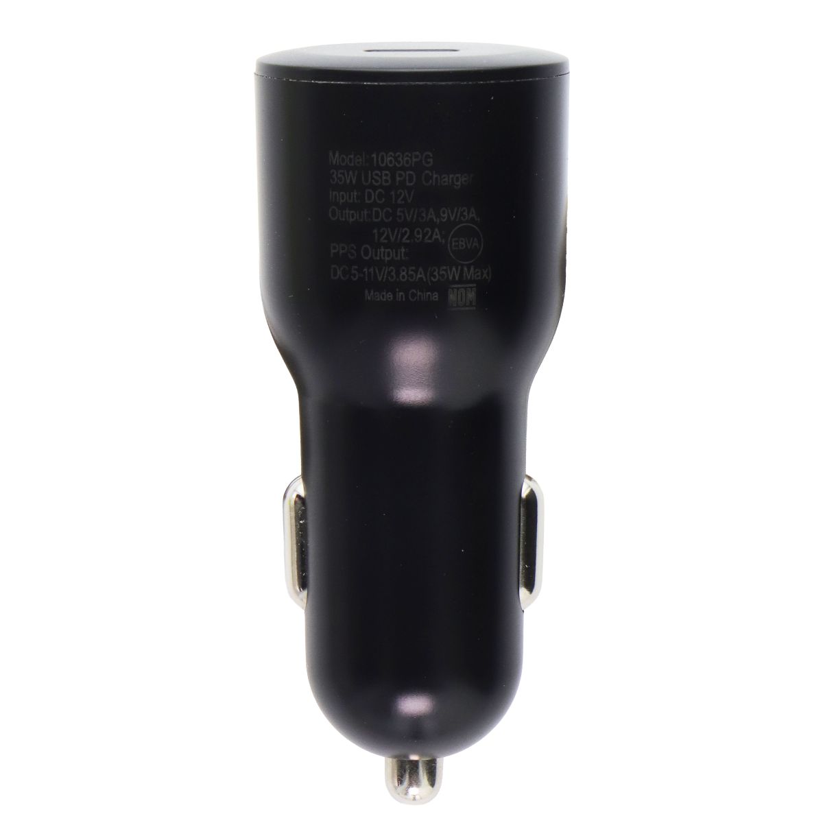 PureGear LightSpeed (35W) Single Port USB-C Car Charger - Black (64673PG) Cell Phone - Chargers & Cradles PureGear - Simple Cell Bulk Wholesale Pricing - USA Seller