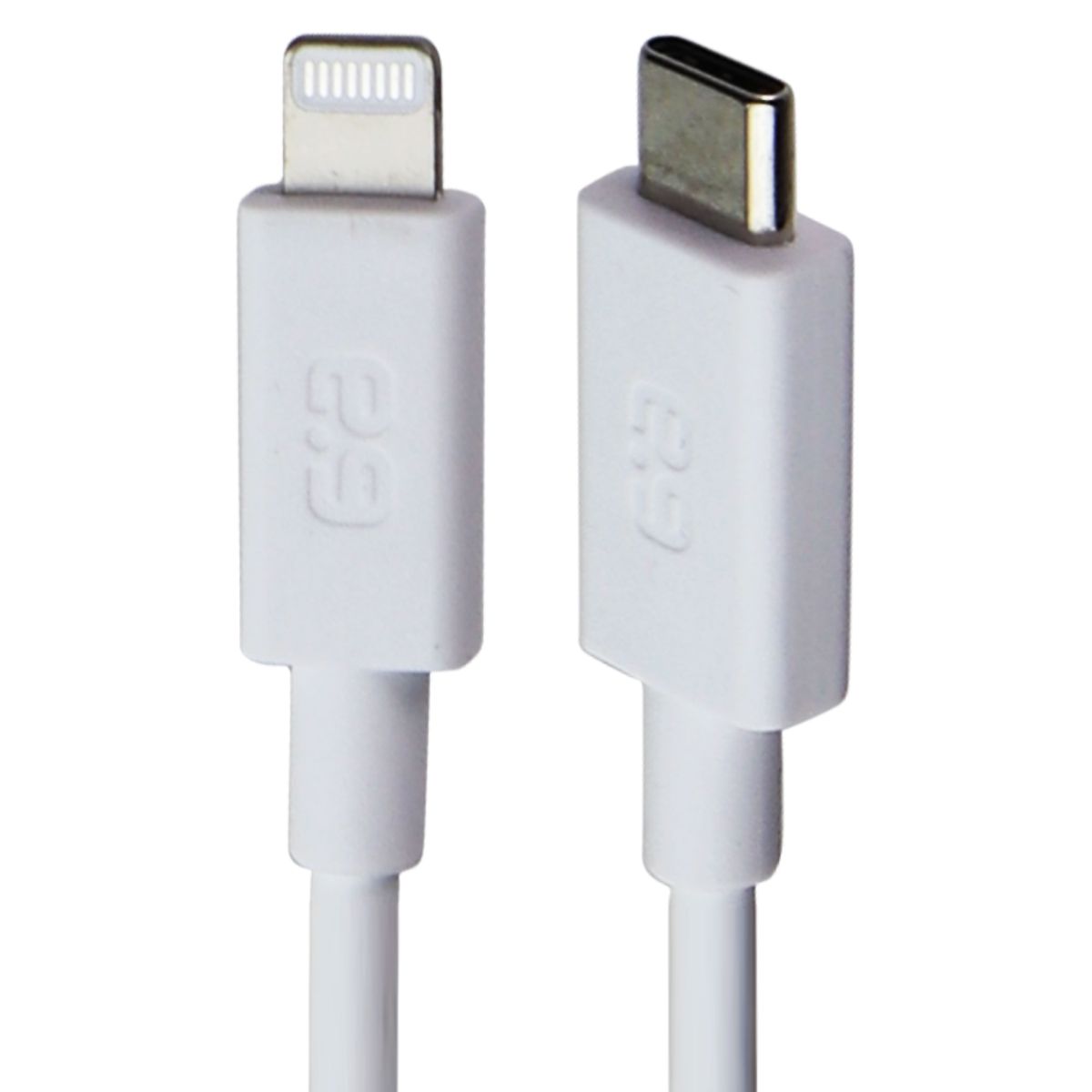 PureGear 6 ft. USB-C to Lightning 8-Pin Charging and Data Sync Cable - White Cell Phone - Cables & Adapters PureGear    - Simple Cell Bulk Wholesale Pricing - USA Seller