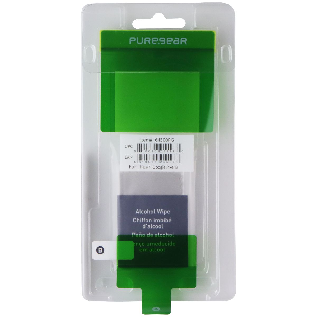 PureGear Tempered Glass Screen Protector for Google Pixel 8 - Clear (BULK) Cell Phone - Screen Protectors PureGear - Simple Cell Bulk Wholesale Pricing - USA Seller