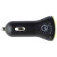 PureGear Quick Charge 3.0 USB Car Charger with USB-A to Micro USB Cable - Black