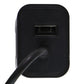 PureGear (24W) Lightning 8-Pin 5-Ft Wall Charger with Extra USB Port - Black Cell Phone - Chargers & Cradles PureGear - Simple Cell Bulk Wholesale Pricing - USA Seller
