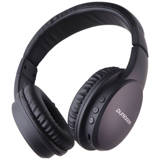 PureGear PureBoom Bluetooth Wireless Headphones - Black (63574PG)
