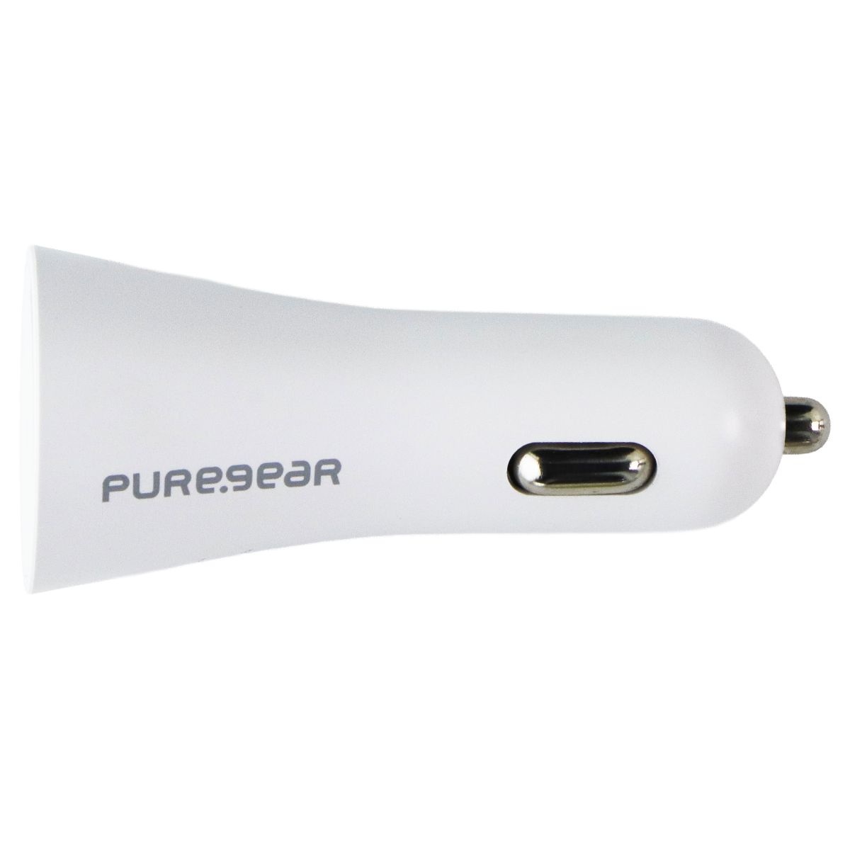 PureGear LightSpeed (45W) USB-C Single Port Car Charger - White (64000PG) Cell Phone - Chargers & Cradles PureGear - Simple Cell Bulk Wholesale Pricing - USA Seller