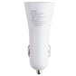 PureGear LightSpeed (45W) USB-C Single Port Car Charger - White (64000PG) Cell Phone - Chargers & Cradles PureGear - Simple Cell Bulk Wholesale Pricing - USA Seller