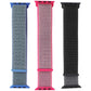 PureGear 3 Pack Nylon & Velcro Watch Band Set for Apple Watch (38/40/41mm) Smart Watch Accessories - Watch Bands PureGear - Simple Cell Bulk Wholesale Pricing - USA Seller