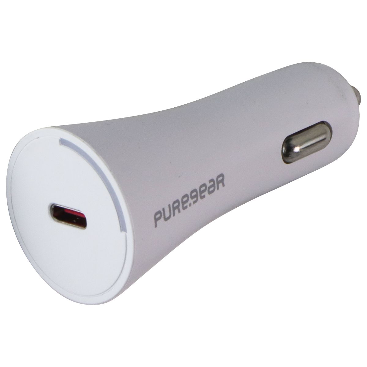 PureGear 20W USB-C Car Charger - White (09293PG) Cell Phone - Chargers & Cradles PureGear - Simple Cell Bulk Wholesale Pricing - USA Seller