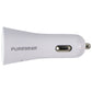 PureGear 20W USB-C Car Charger - White (09293PG) Cell Phone - Chargers & Cradles PureGear - Simple Cell Bulk Wholesale Pricing - USA Seller
