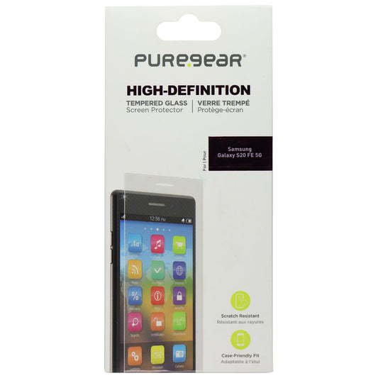 PureGear High Definition Tempered Glass for Samsung Galaxy S20 FE 5G Cell Phone - Screen Protectors PureGear    - Simple Cell Bulk Wholesale Pricing - USA Seller