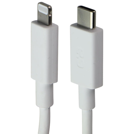 PureGear (3 FT) USB-C to Lightning 8-Pin MFi Cable for iPhone - White