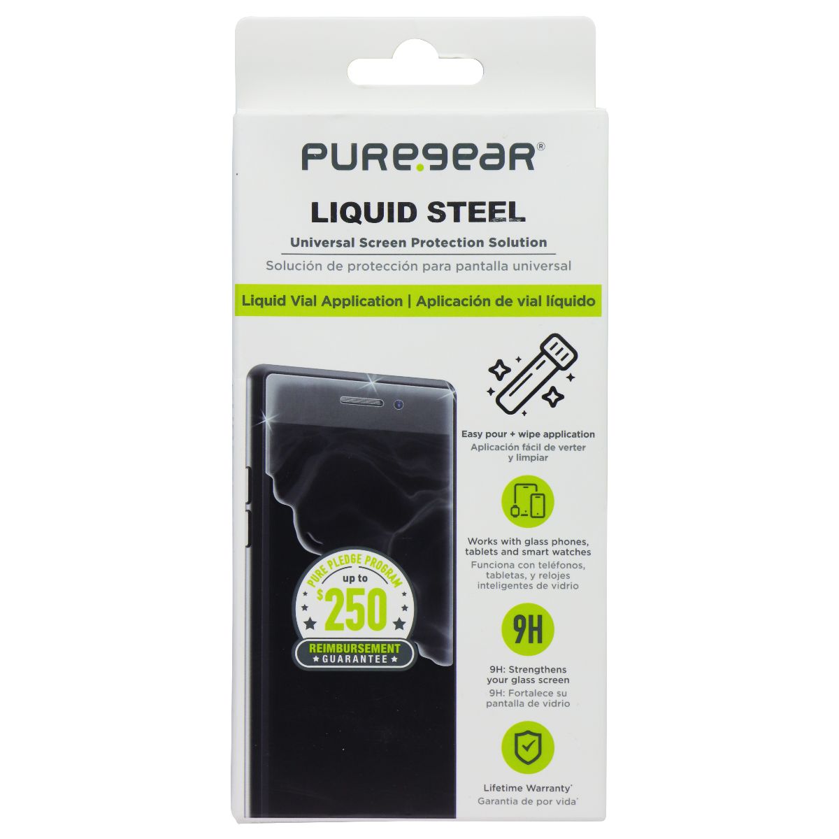 PureGear Liquid Steel Universal Screen Protection Solution Cell Phone - Screen Protectors PureGear - Simple Cell Bulk Wholesale Pricing - USA Seller