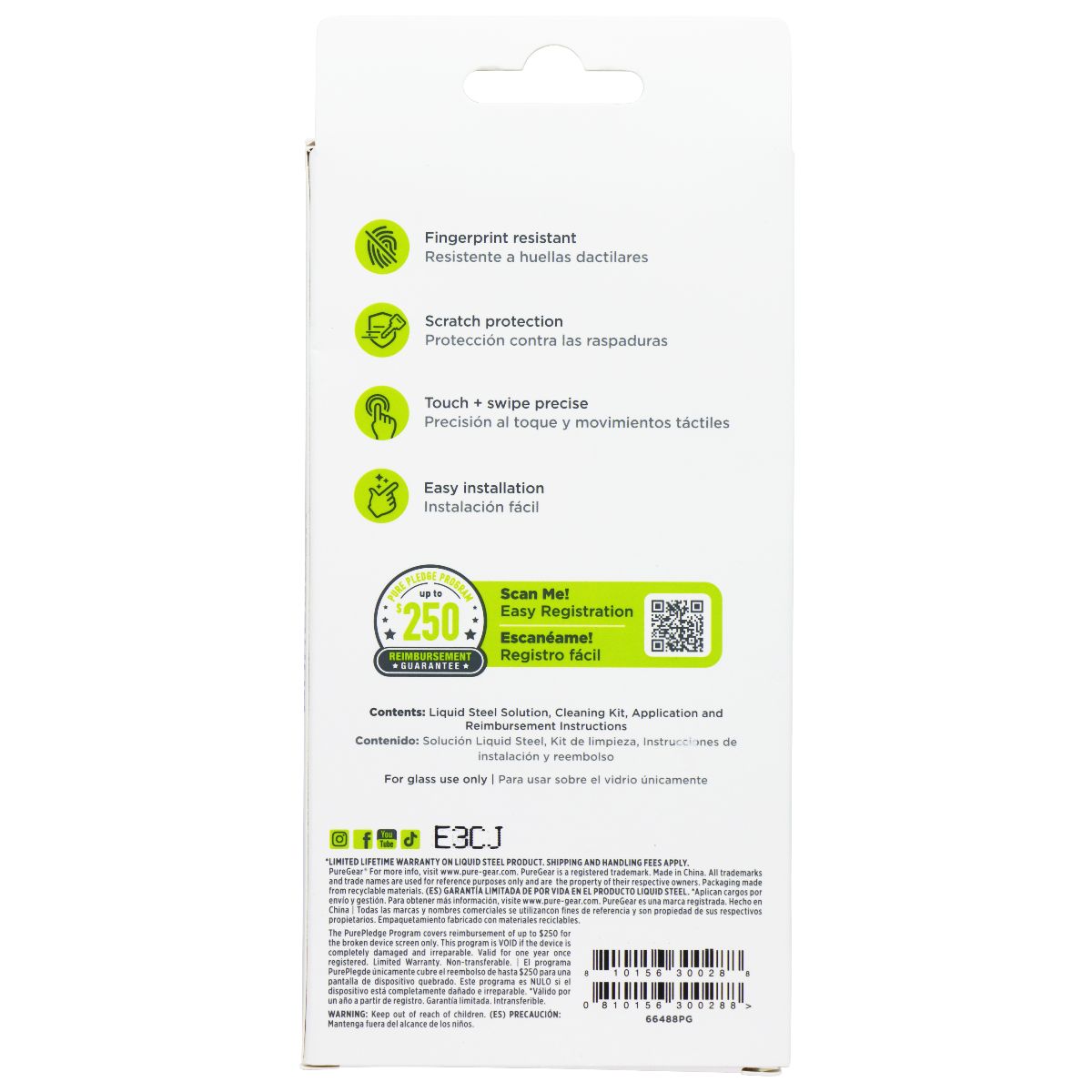 PureGear Liquid Steel Universal Screen Protection Solution Cell Phone - Screen Protectors PureGear - Simple Cell Bulk Wholesale Pricing - USA Seller