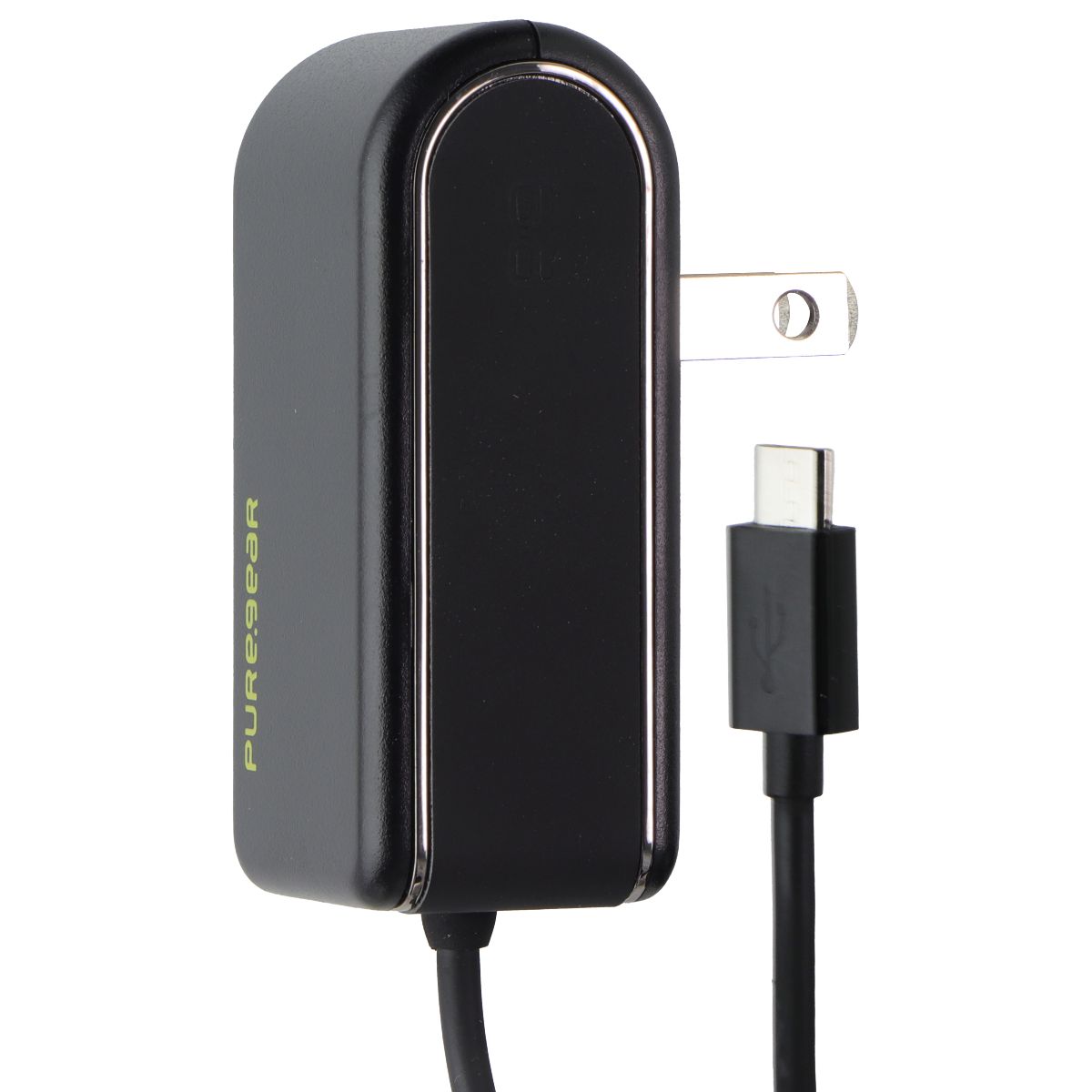 Puregear Wall Charger with Micro USB Connector - 2.4A 5.0V - Black Cell Phone - Chargers & Cradles PureGear - Simple Cell Bulk Wholesale Pricing - USA Seller