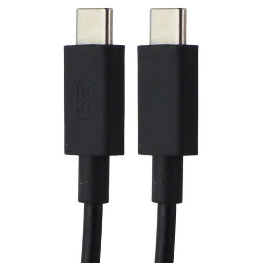 PureGear (6-Ft) USB-C to USB-C Charge and Sync Cable - Black Cell Phone - Cables & Adapters PureGear - Simple Cell Bulk Wholesale Pricing - USA Seller