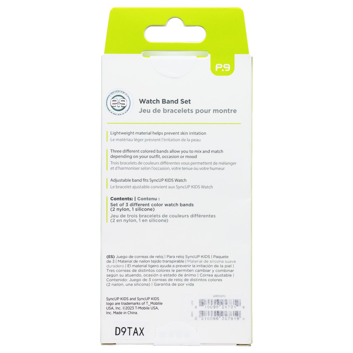 PureGear Watch Band Set for SyncUP Kids Watch - 3 Pack Smart Watch Accessories - Watch Bands PureGear - Simple Cell Bulk Wholesale Pricing - USA Seller