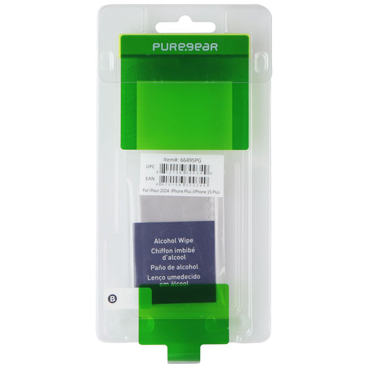 PureGear High Definition Screen Protector for iPhone 16 Plus/15 Plus - (BULK) Cell Phone - Screen Protectors PureGear - Simple Cell Bulk Wholesale Pricing - USA Seller