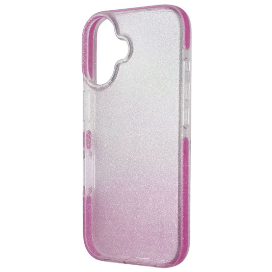 PureGear Slim Shell Designer Series Case for Apple iPhone 16 - Pink/Glitter Cell Phone - Cases, Covers & Skins PureGear - Simple Cell Bulk Wholesale Pricing - USA Seller