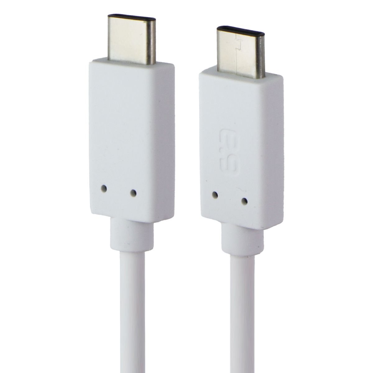 PureGear (4-ft) USB-C to USB-C Charge/Sync Cable - White (61192PG) Cell Phone - Cables & Adapters PureGear - Simple Cell Bulk Wholesale Pricing - USA Seller