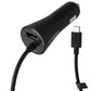 PureGear 24W Car Charger with 7-Ft USB-C Connector + Extra USB Port - Black Cell Phone - Chargers & Cradles PureGear    - Simple Cell Bulk Wholesale Pricing - USA Seller