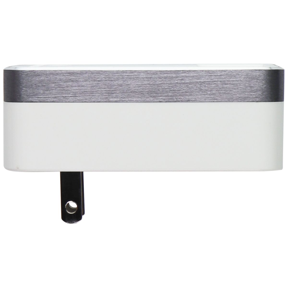 Qmadix Full Metal Jacket Dual-Port USB-C & USB-A 3.0 PD Charge Adapter - White Cell Phone - Cables & Adapters Qmadix - Simple Cell Bulk Wholesale Pricing - USA Seller