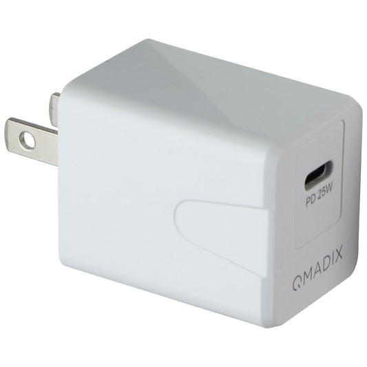 QMADIX USB-C Travel Charging Hub (25W) - White Cell Phone - Chargers & Cradles Qmadix - Simple Cell Bulk Wholesale Pricing - USA Seller