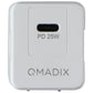 QMADIX USB-C Travel Charging Hub (25W) - White Cell Phone - Chargers & Cradles Qmadix - Simple Cell Bulk Wholesale Pricing - USA Seller