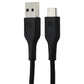Quikcell 3Ft Braided USB-A to USB-C Charging Cable - Black Cell Phone - Cables & Adapters Quikcell - Simple Cell Bulk Wholesale Pricing - USA Seller
