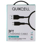 Quikcell 3Ft Braided USB-A to USB-C Charging Cable - Black Cell Phone - Cables & Adapters Quikcell - Simple Cell Bulk Wholesale Pricing - USA Seller