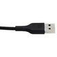 Quikcell 3Ft Braided USB-A to USB-C Charging Cable - Black Cell Phone - Cables & Adapters Quikcell - Simple Cell Bulk Wholesale Pricing - USA Seller