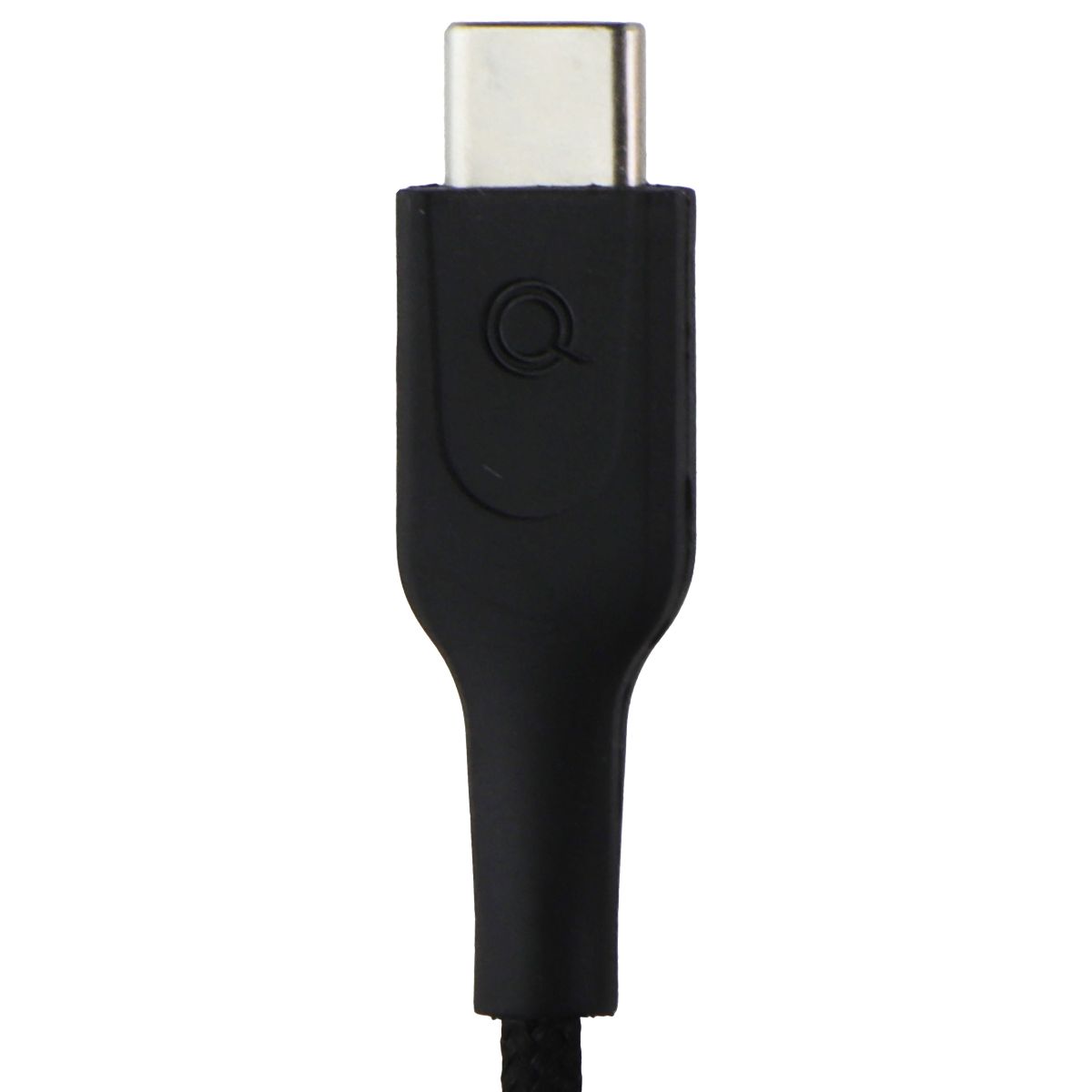 Quikcell 6ft Braided USB-A to USB-C Charging Cable - Black