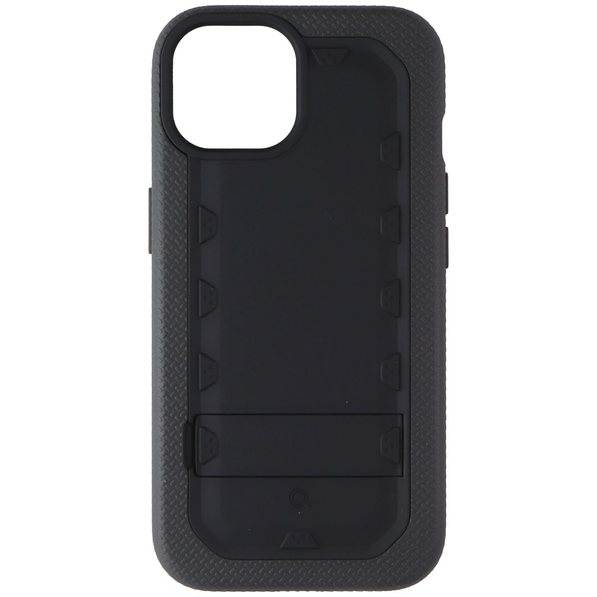 Quikcell Grand Advocate Two-Layer Kickstand Case for Apple iPhone 15 - Black Cell Phone - Cases, Covers & Skins Quikcell    - Simple Cell Bulk Wholesale Pricing - USA Seller