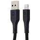 Quikcell 6FT USB-A to Lightning 8-Pin Charging Cable - Black Cell Phone - Cables & Adapters Quikcell - Simple Cell Bulk Wholesale Pricing - USA Seller