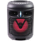 Quikcell Party Beat Power Series Wireless Speaker with LED Lights - Black