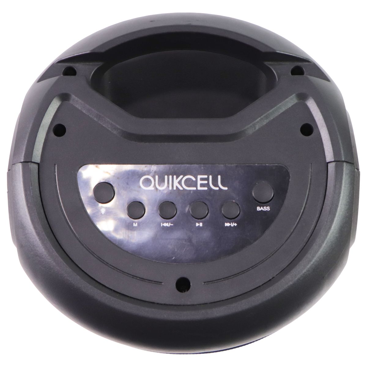 Quikcell Party Beat Power Series Wireless Speaker with LED Lights - Black