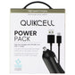 Quikcell Power Pack 2.4A Car Charger with 4ft USB-A to USB-C Cable - Black Cell Phone - Cables & Adapters Quikcell - Simple Cell Bulk Wholesale Pricing - USA Seller