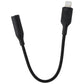 Quikcell Braided Audio Adapter Cable 8-Pin to 3.5mm Headphone Jack - Black Cell Phone - Cables & Adapters Quikcell    - Simple Cell Bulk Wholesale Pricing - USA Seller