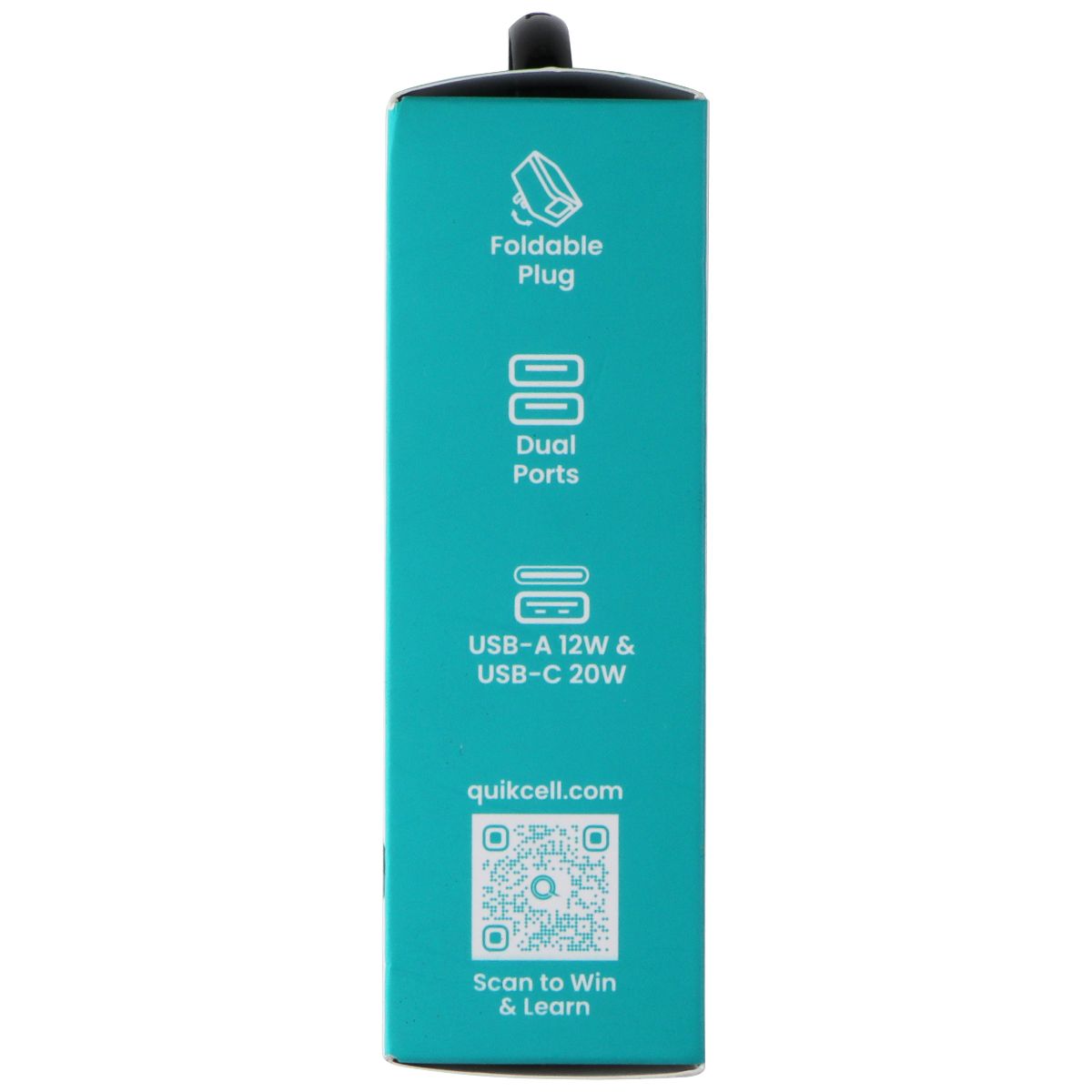 Quikcell 32W Dual Port (USB-C & USB-A) PD Wall Charger - Black Cell Phone - Chargers & Cradles Quikcell - Simple Cell Bulk Wholesale Pricing - USA Seller