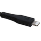 Quikcell 6Ft Braided USB-C to Lightning 8-Pin Charging Cable - Black Cell Phone - Cables & Adapters Quikcell - Simple Cell Bulk Wholesale Pricing - USA Seller